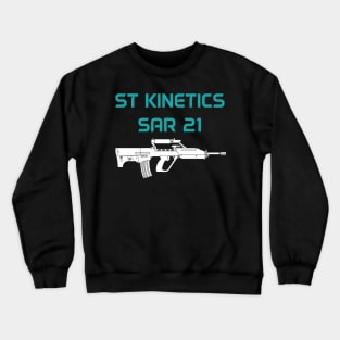 Assault Rifle SAR 21 Crewneck Sweatshirt